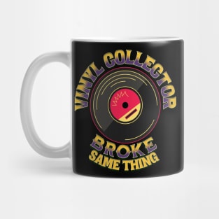 Vinyl Collector Broke Mug